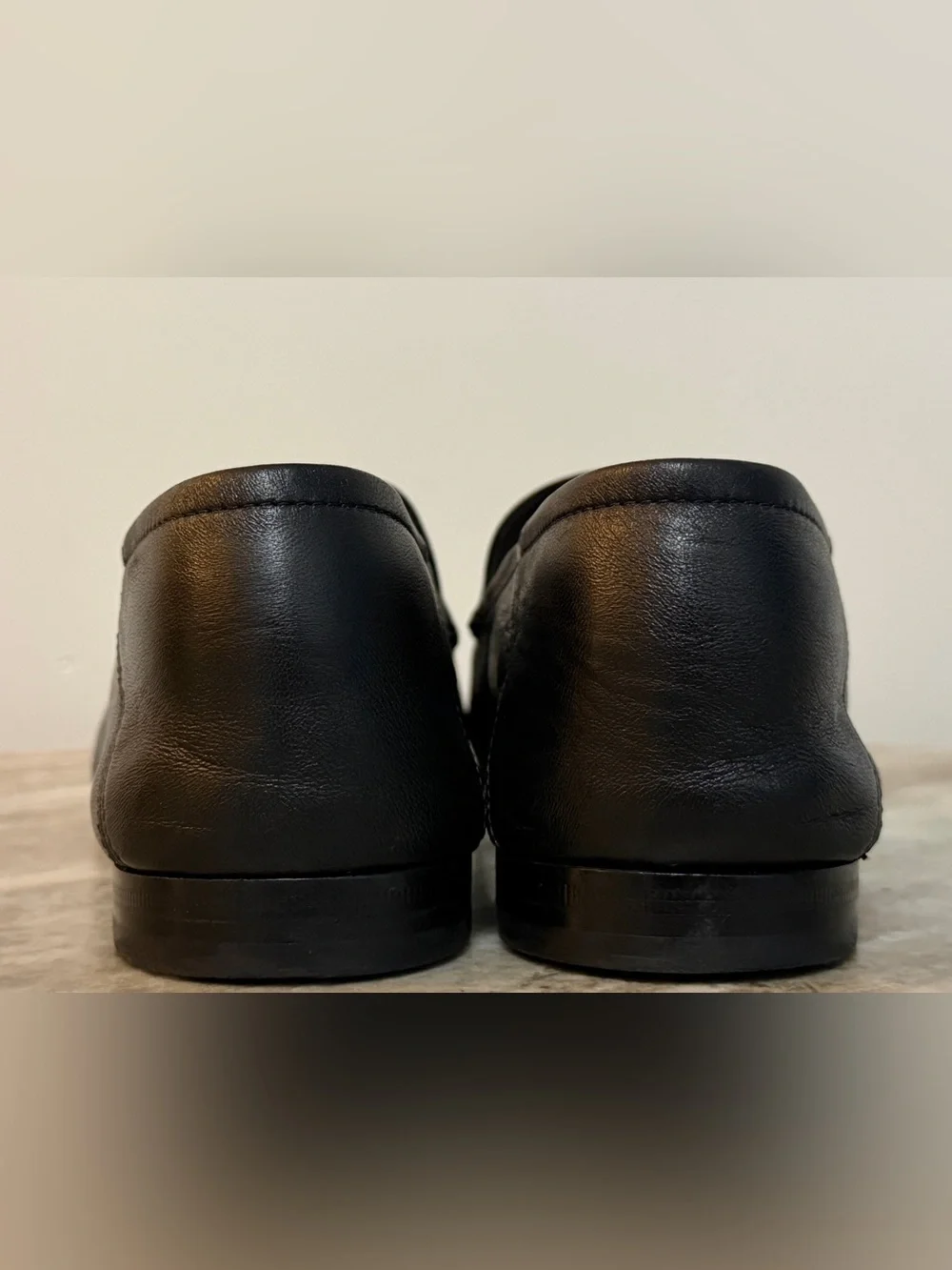 GUCCI BRIXTON Black Leather Horsebit Loafers US 8.5 Gucci 8 Jordaan $1100